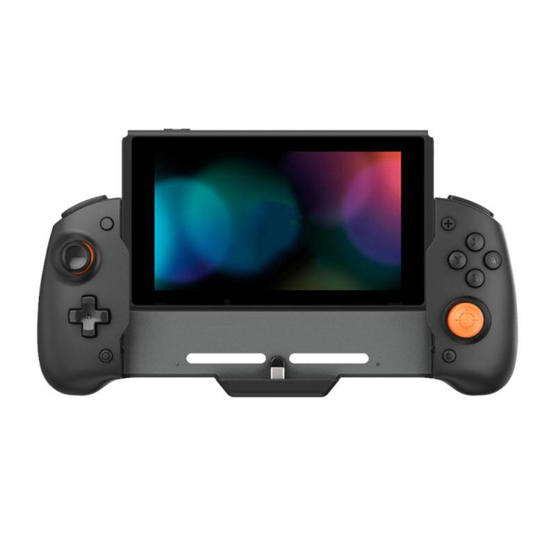 Yijianxi Handheld Controller Grip Console Gamepad Double Motor Vibration Built-in 6-Axis Gyro Sweat-proof for Nintendo Switch