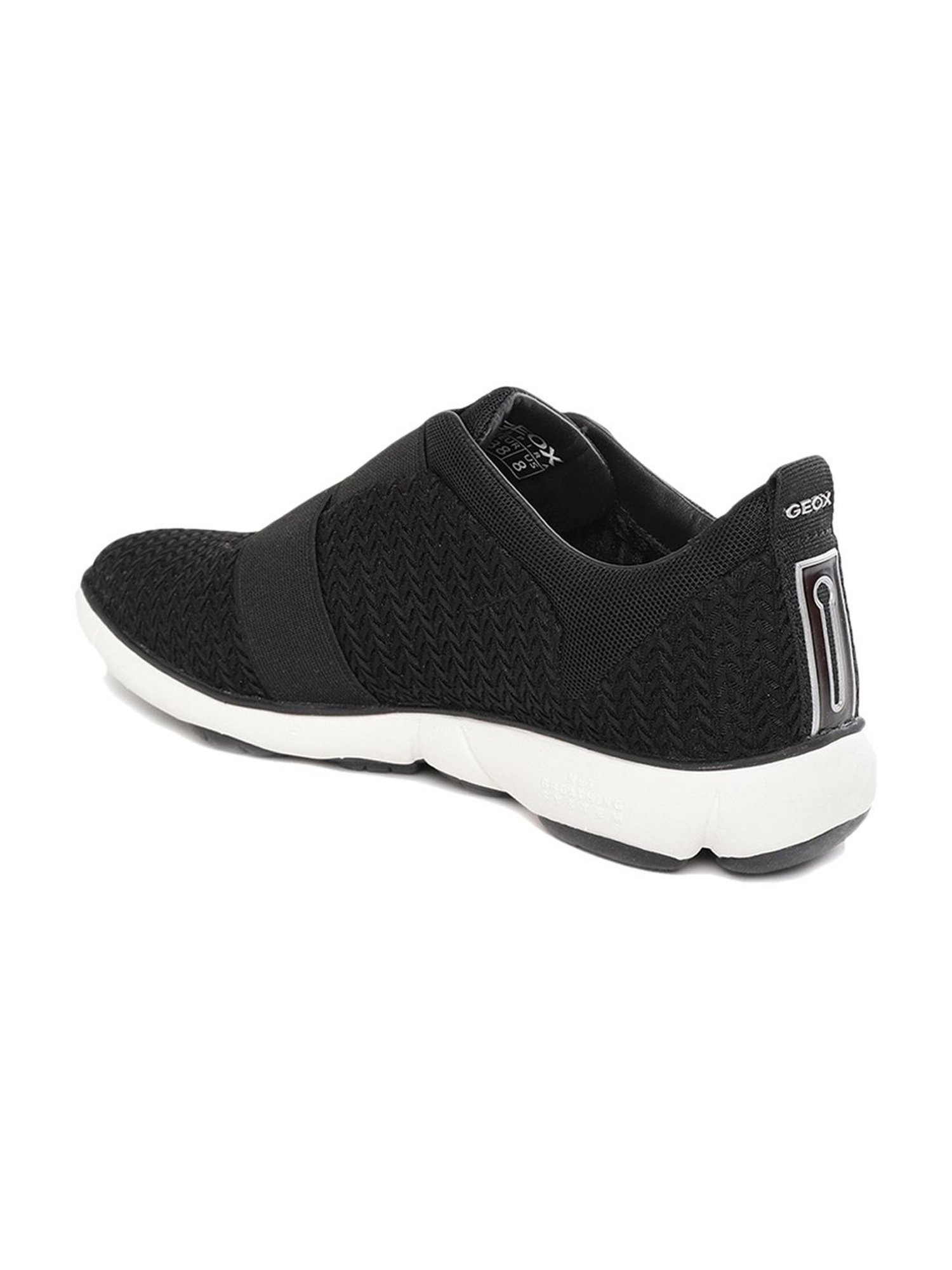 Geox Women's Black Running Shoes