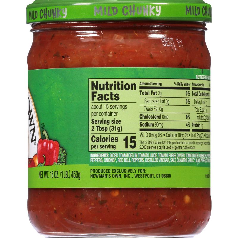Newman's Own Mild Chunky Salsa - 16oz