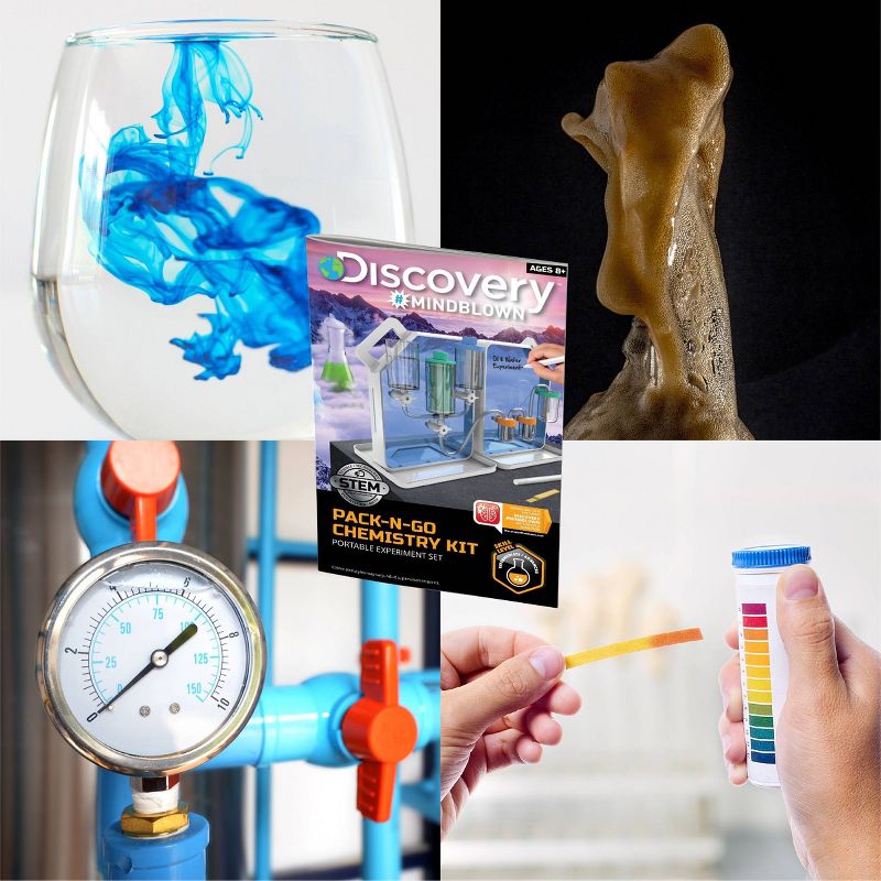 Discovery Kids Toy Chemistry Pack-N-Go Experiment Set 29pc