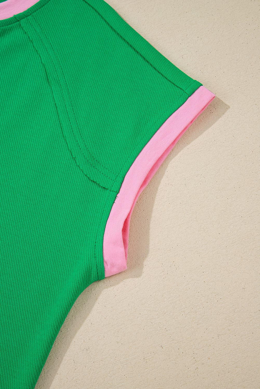 Skobeloff Textured Ruffle Split Top and Drawstring Shorts Set