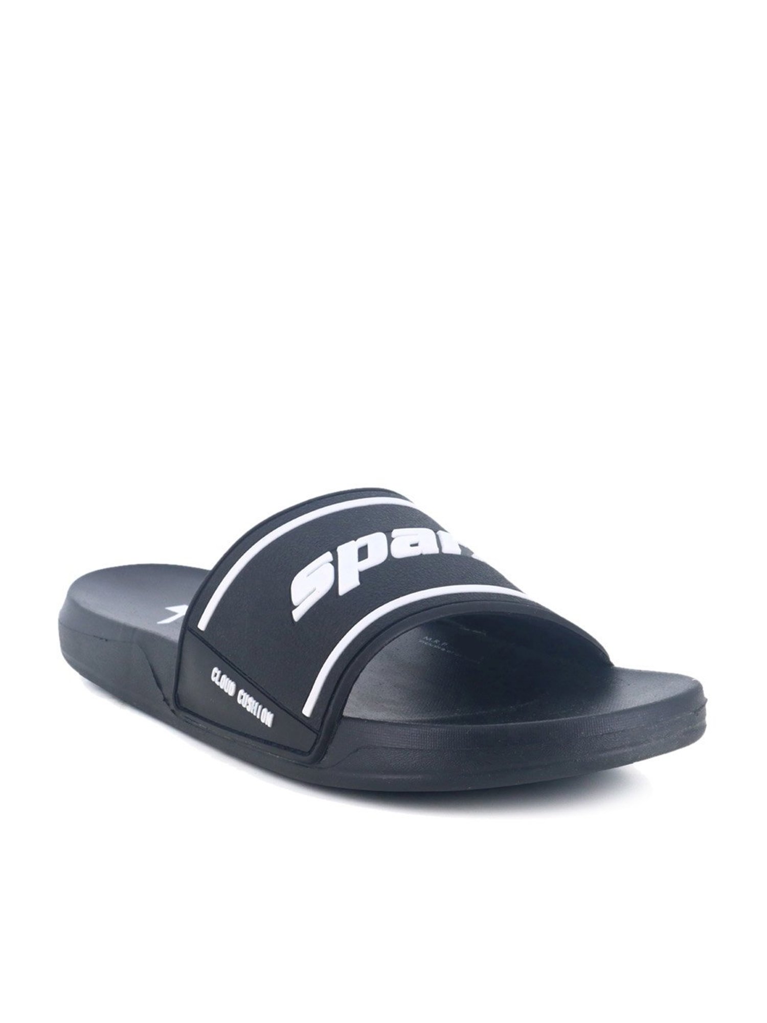 Sparx Men's Black Slides