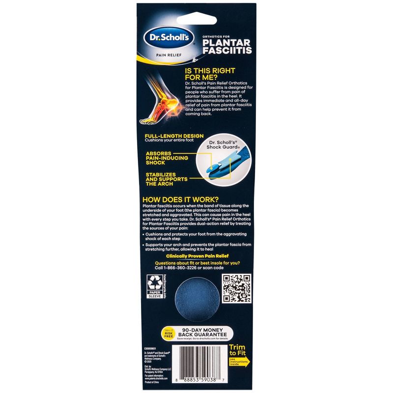 Dr. Scholl's Comfort & Energy Massaging Gel Advanced Insoles for Men - Size (8-14)