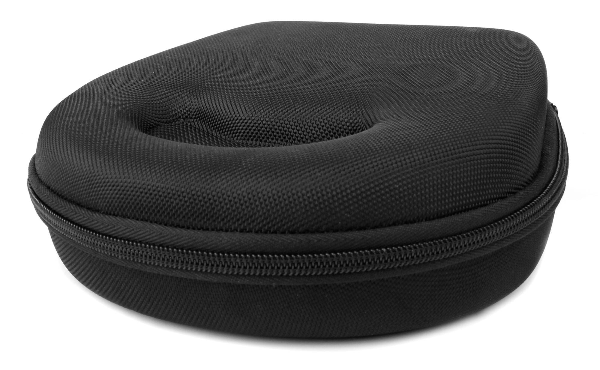 DURAGADGET Hard 'Shell' EVA Headphone Case in Black - for the SkullCandy Grind / Uprock / Hesh 2 Headphones - with Internal Netted Accessories Pocket And Contoured Mould Interior