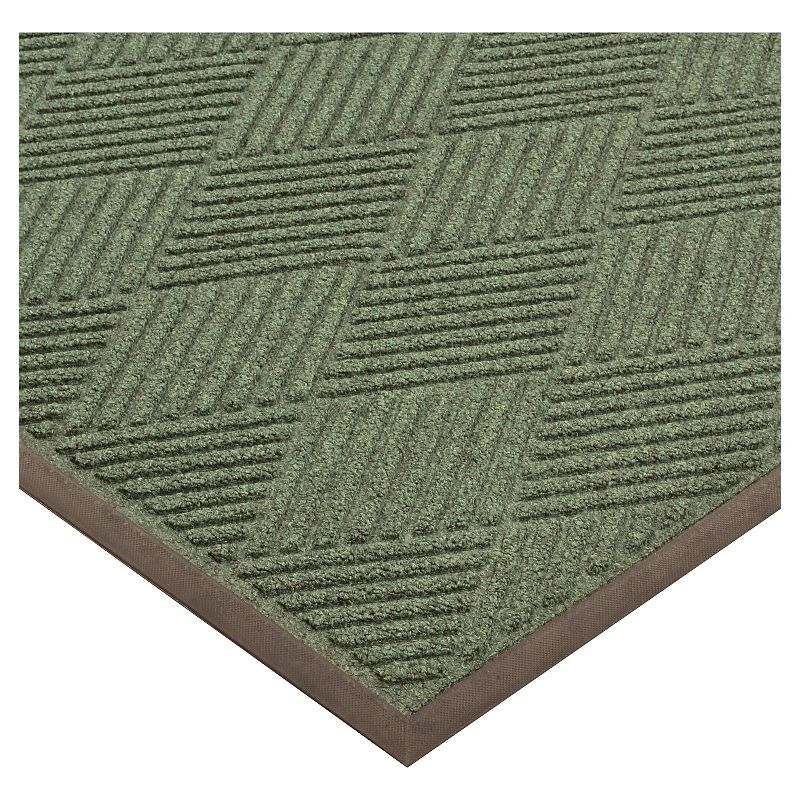 Dark Green Solid Doormat - (2'X3') - HomeTrax
