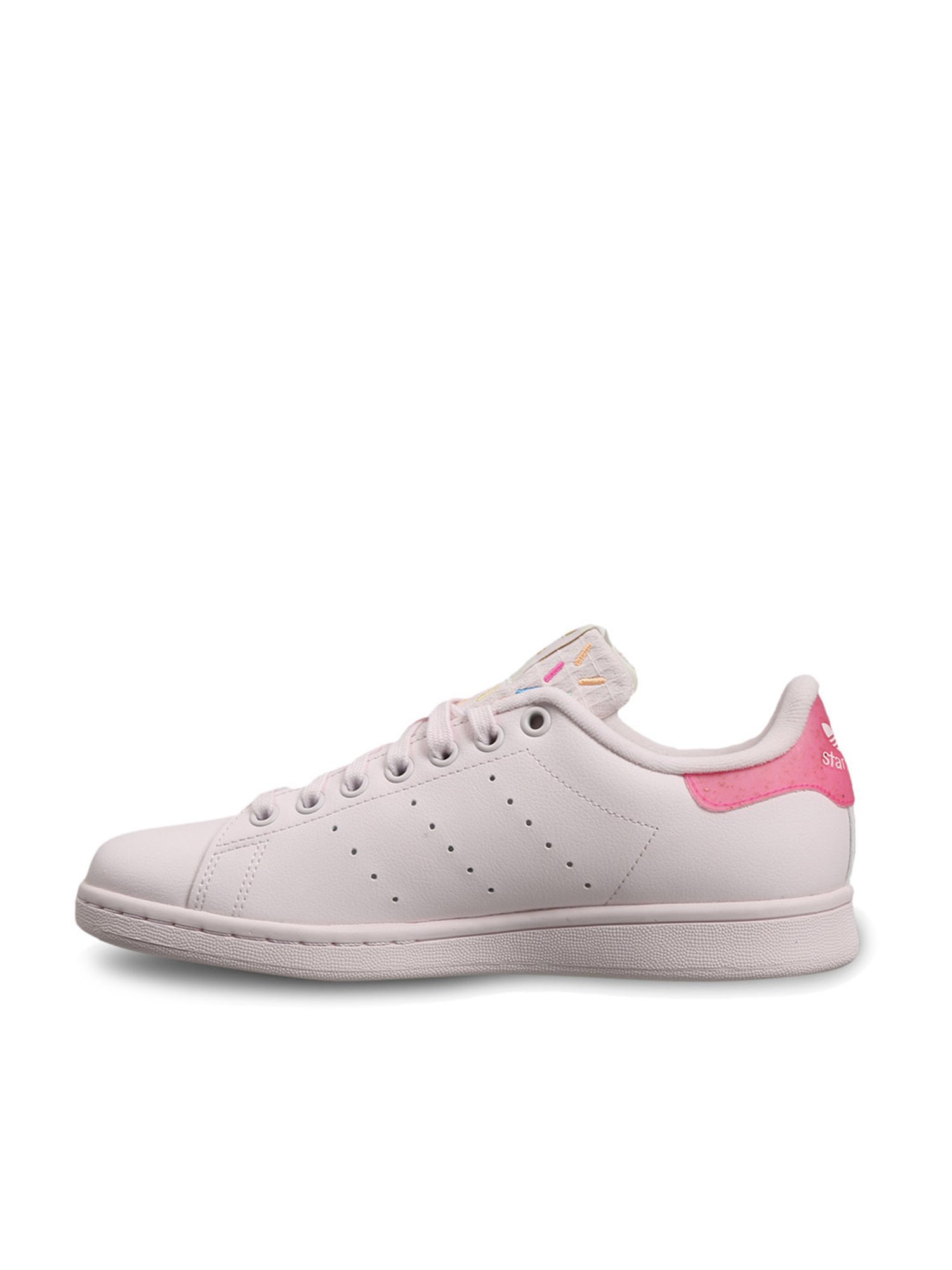 Adidas Originals Women's STAN SMITH HER VEGAN Pink Sneakers