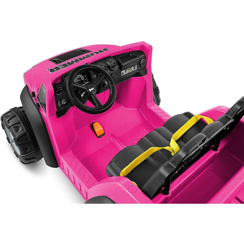 Kid Motorz 12V Hummer Two Seater Powered Ride-On - Pink