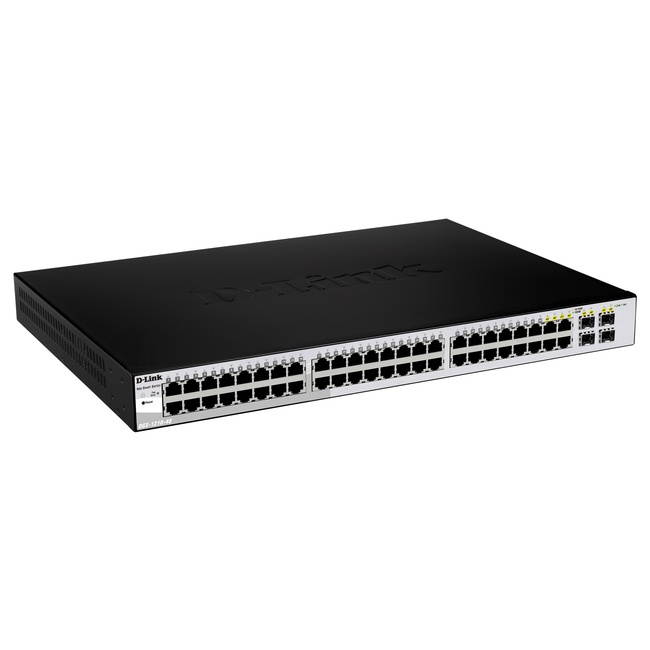 D-Link DGS-1210-52  52-Port Gigabit Web Smart Switch w/ 4 Gigabit SFP Ports