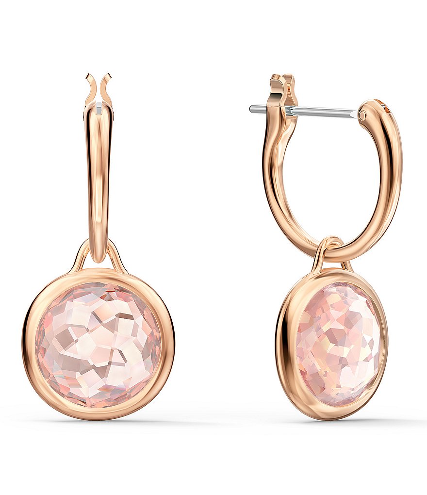 Sanctuary Project Semi Precious Turquoise and White Howlite Three Stone Stud Earrings Gold