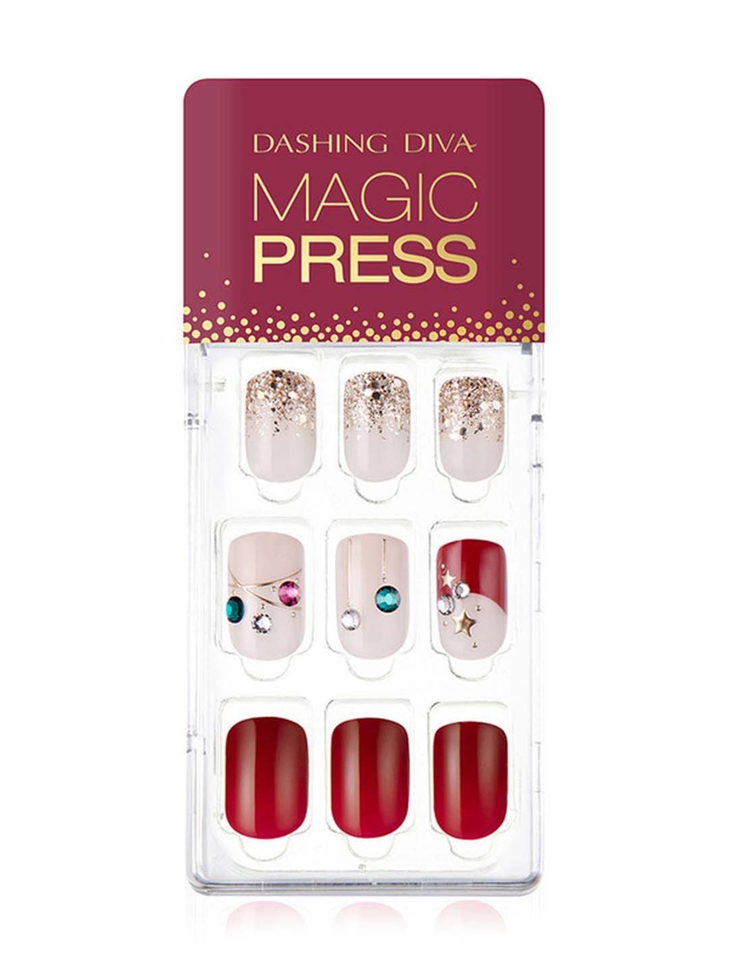 L.A. Girl Soak-Off Silicone Nail Caps - Pack of 10