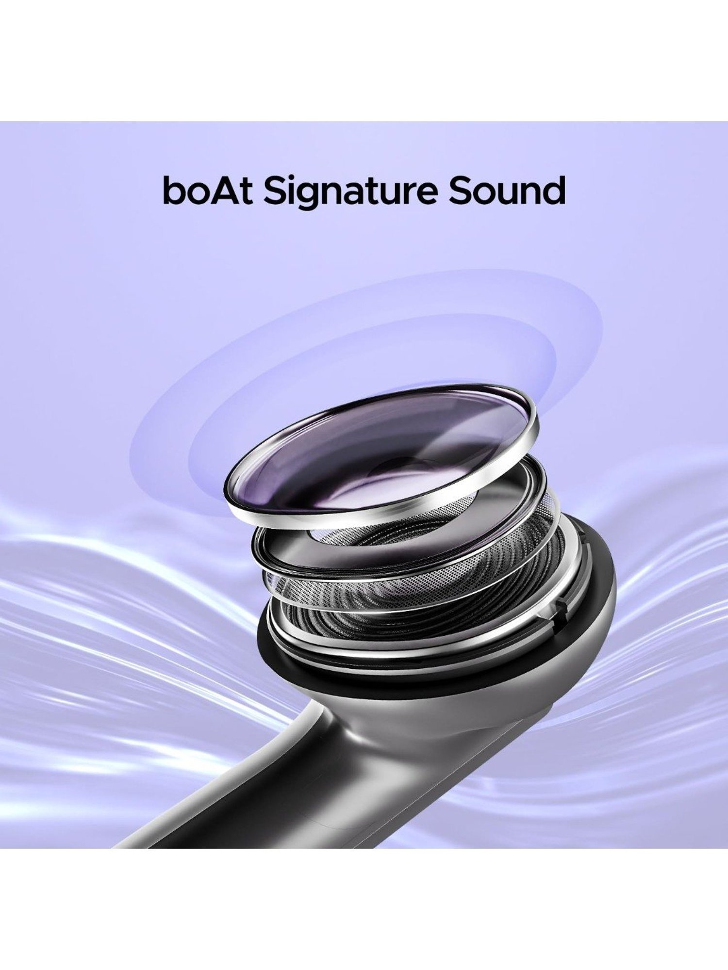 Boat Airdopes 91 Bluetooth Earbuds with Dual Mics,45 hrs Playtime (Active Black, True Wireless)