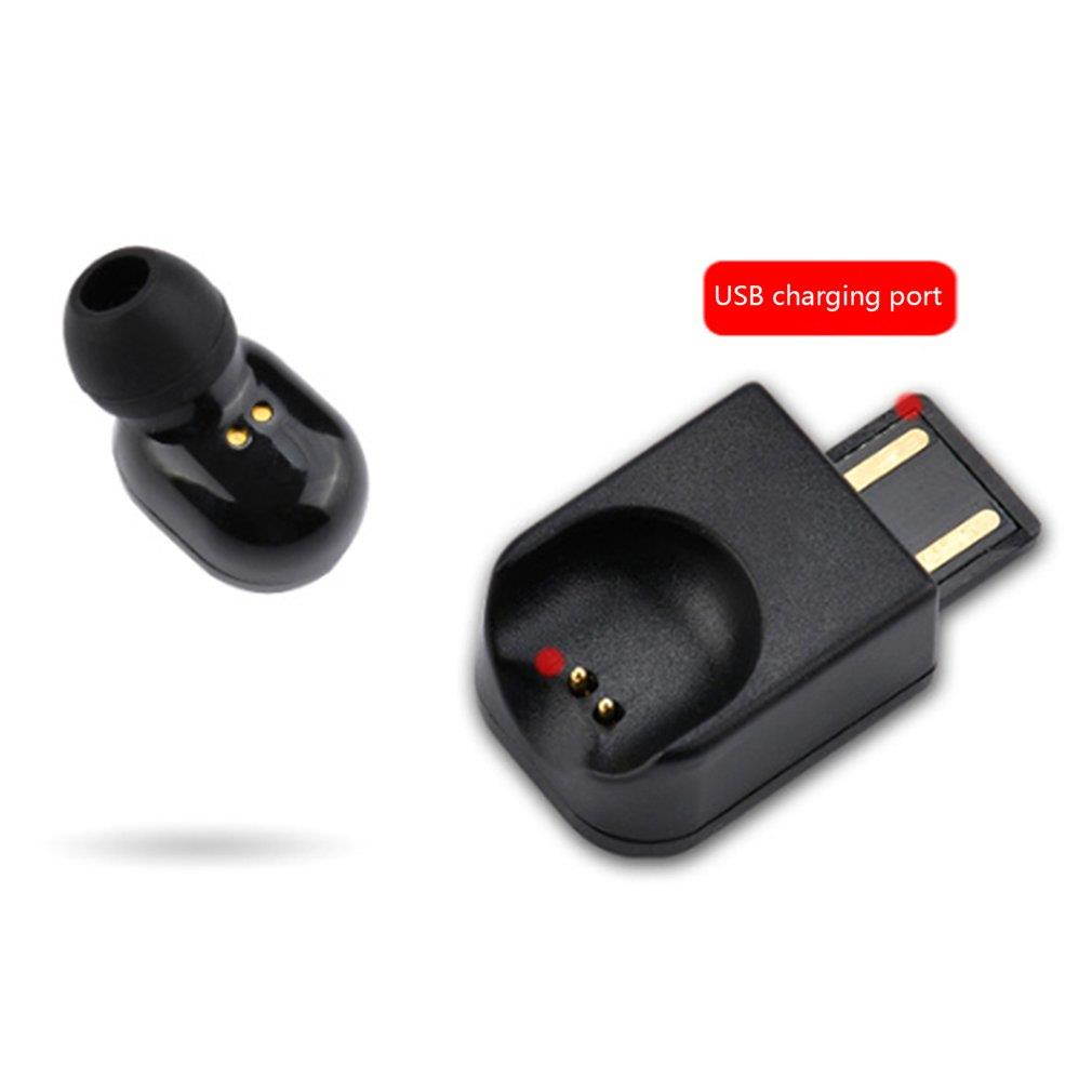 Small SQ2 Wireless Bluetooth Earphones Lightweight Stereo Bass Sport Running Driving In-Ear Earphone With Magnetic Charger