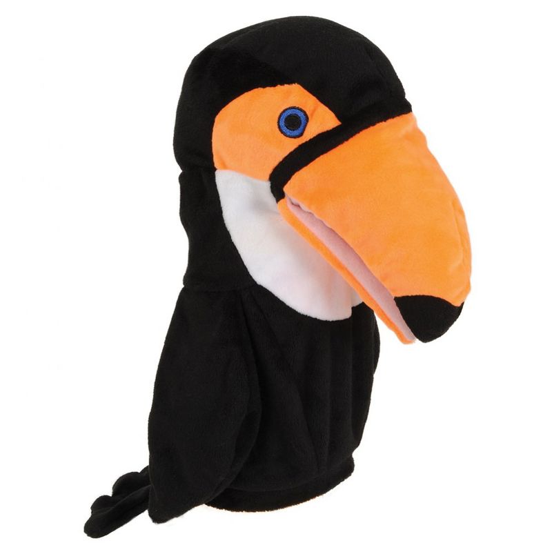 Kaplan Early Learning Safari Animal Puppets - Set of 6