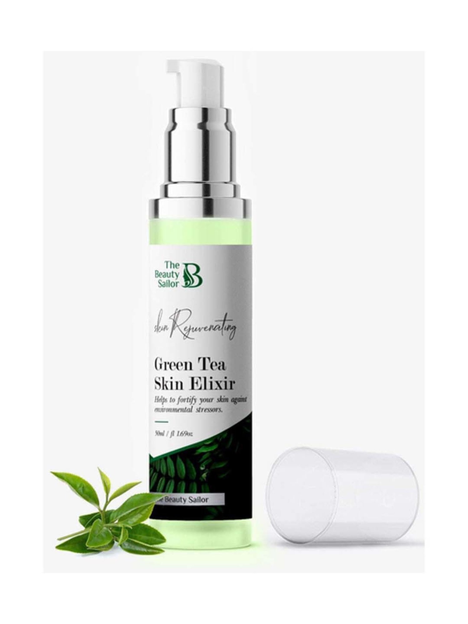The Beauty Sailor Green Tea Night Gel & Green Tea Skin Elixir