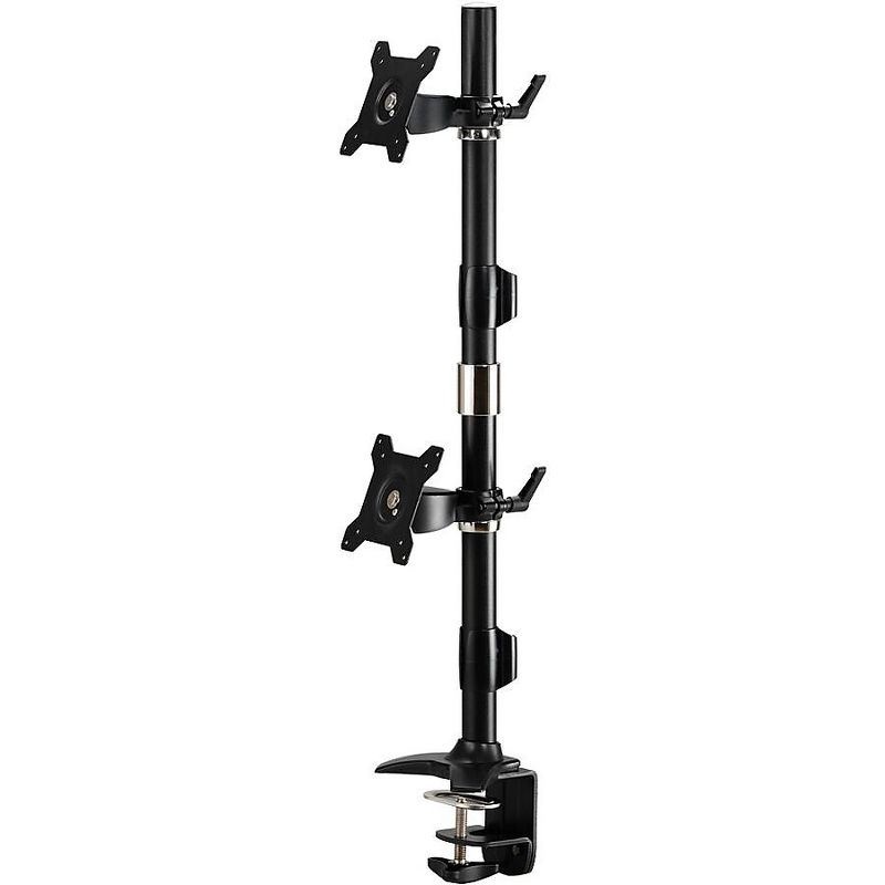 Amer Adjustable Monitor Mount, Up to 24", Black (AMR2CV) 