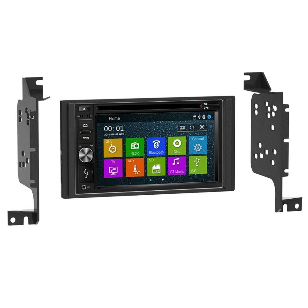 Otto Navi In Dash Navigation System DVD GPS Navigation Multimedia Radio and Dash Kit for Hyundai Santa Fe 2008-2009