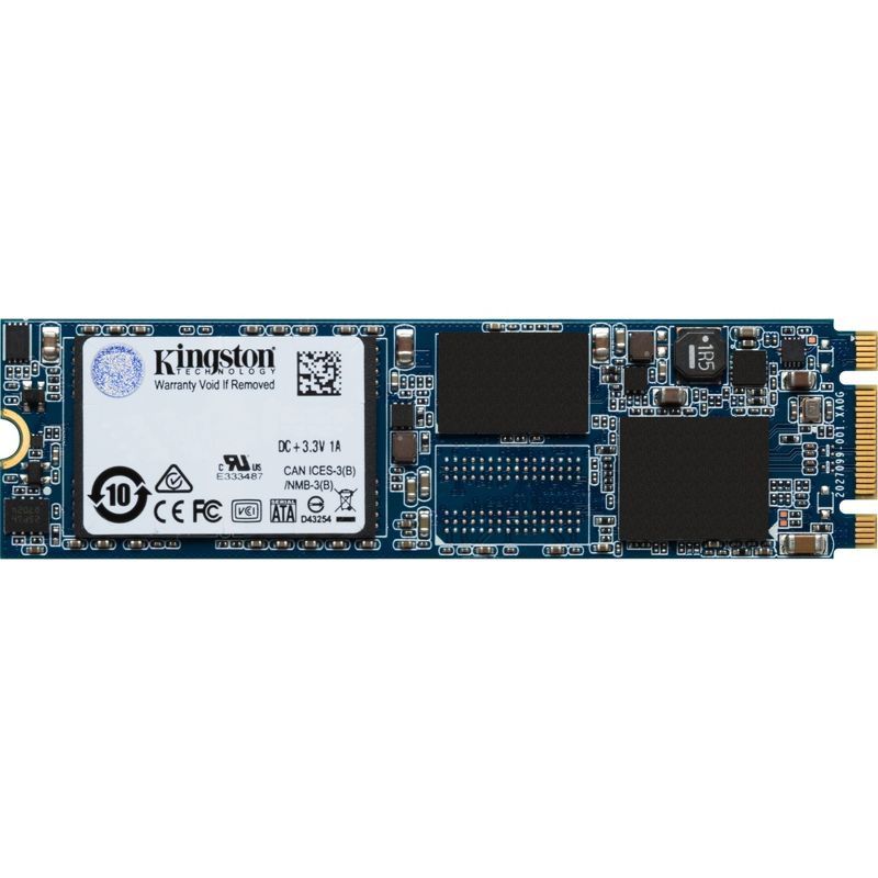 Kingston UV500 480 GB Solid State Drive - M.2 2280 Internal - SATA (SATA/600) - 520 MB/s Maximum Read Transfer Rate - 256-bit Encryption Standard