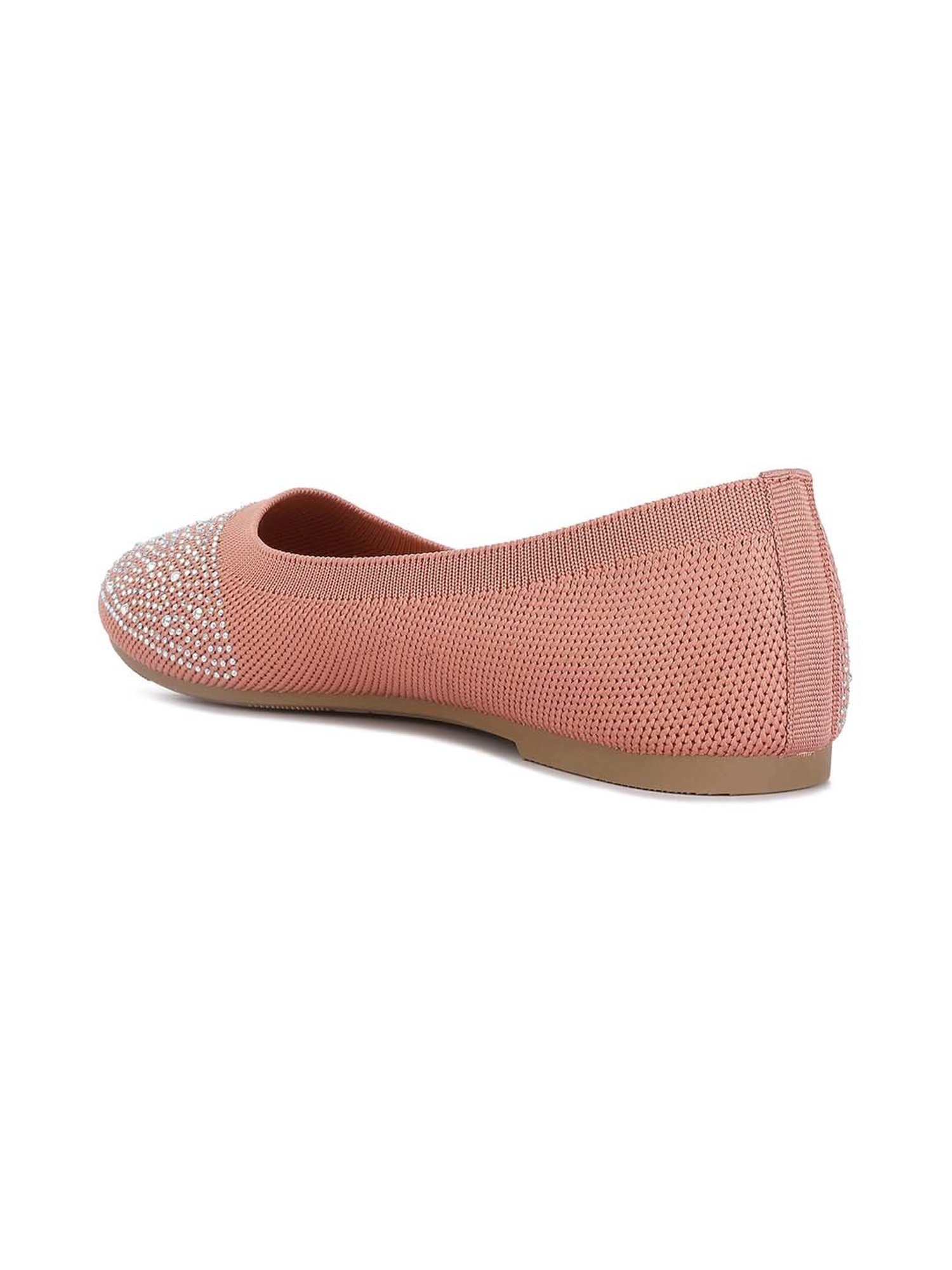 London Rag Women's Pink Flat Ballets