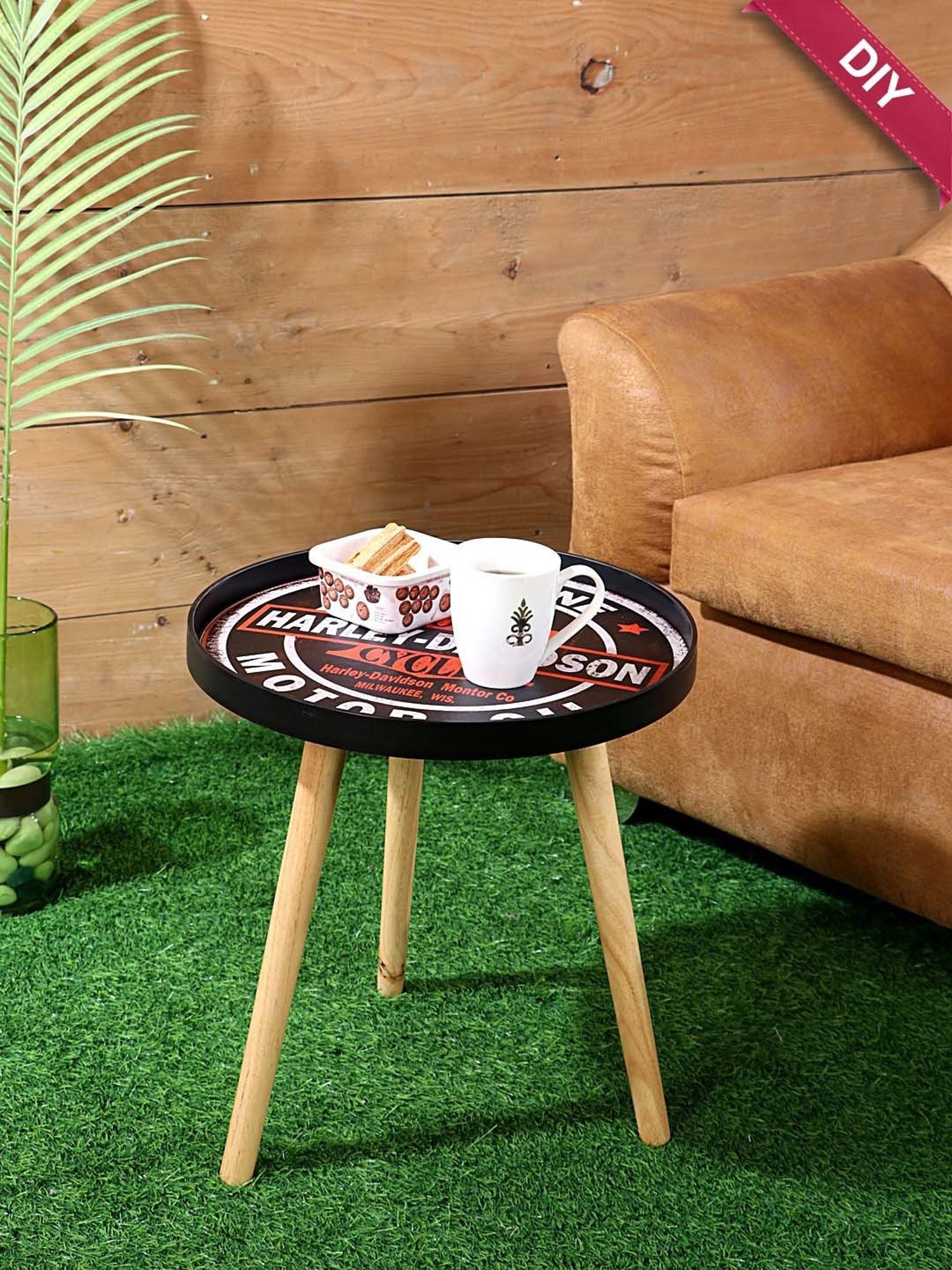 HOSTA HOMES Multicolor PVC Multipurpose Standard Size Detachable Table