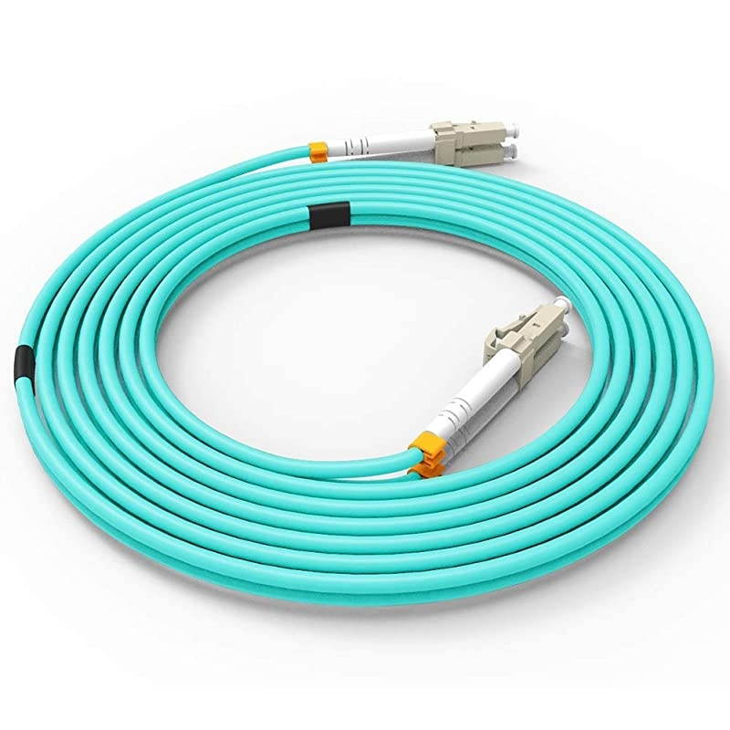 LC to LC Fiber Patch Cable 7 Mether  10G Gigabit Fiber Optic Cables Multimode OM3 Duplex 50125 OFNP