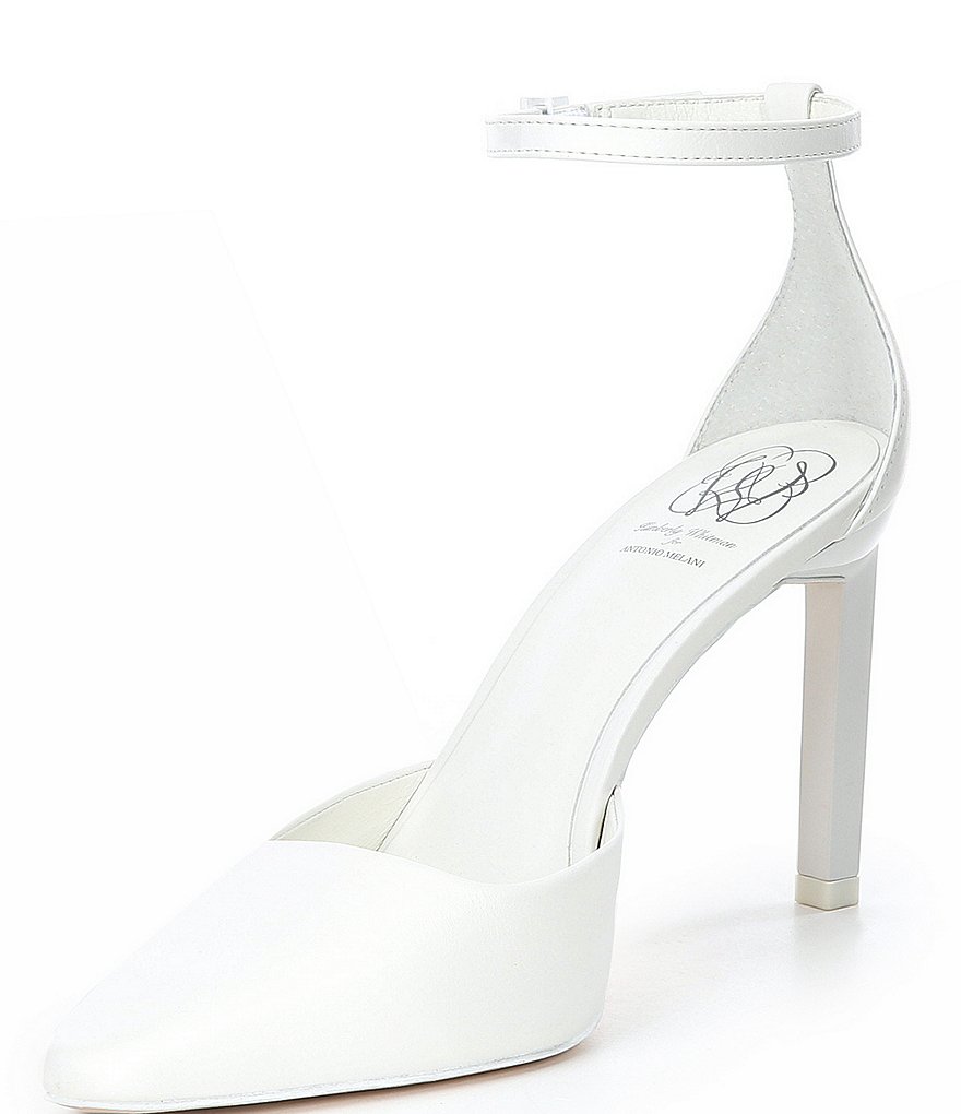 Antonio Melani x Kimberly Whitman Hydrangea Leather Pumps