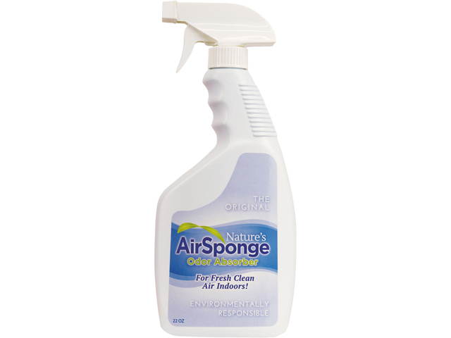 Nature's Air Sponge DMI 101-32 Sponge Odor Absorber Spray, Fragrance Free, 22 oz. Spray Bottle, 12 / Carton
