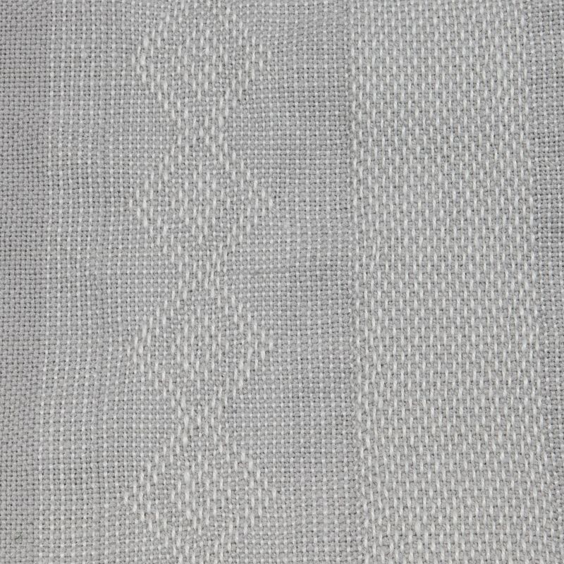 Diamond Pattern Hand Woven 50 x 60 inch Outdoor Safe Throw Blanket with Hand Tied Tassels - Foreside Home & Garden