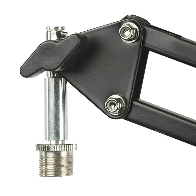 Snowball iCE Microphone (Black) with Boom Scissor Arm and Pop Filter Bundle (3 Items)