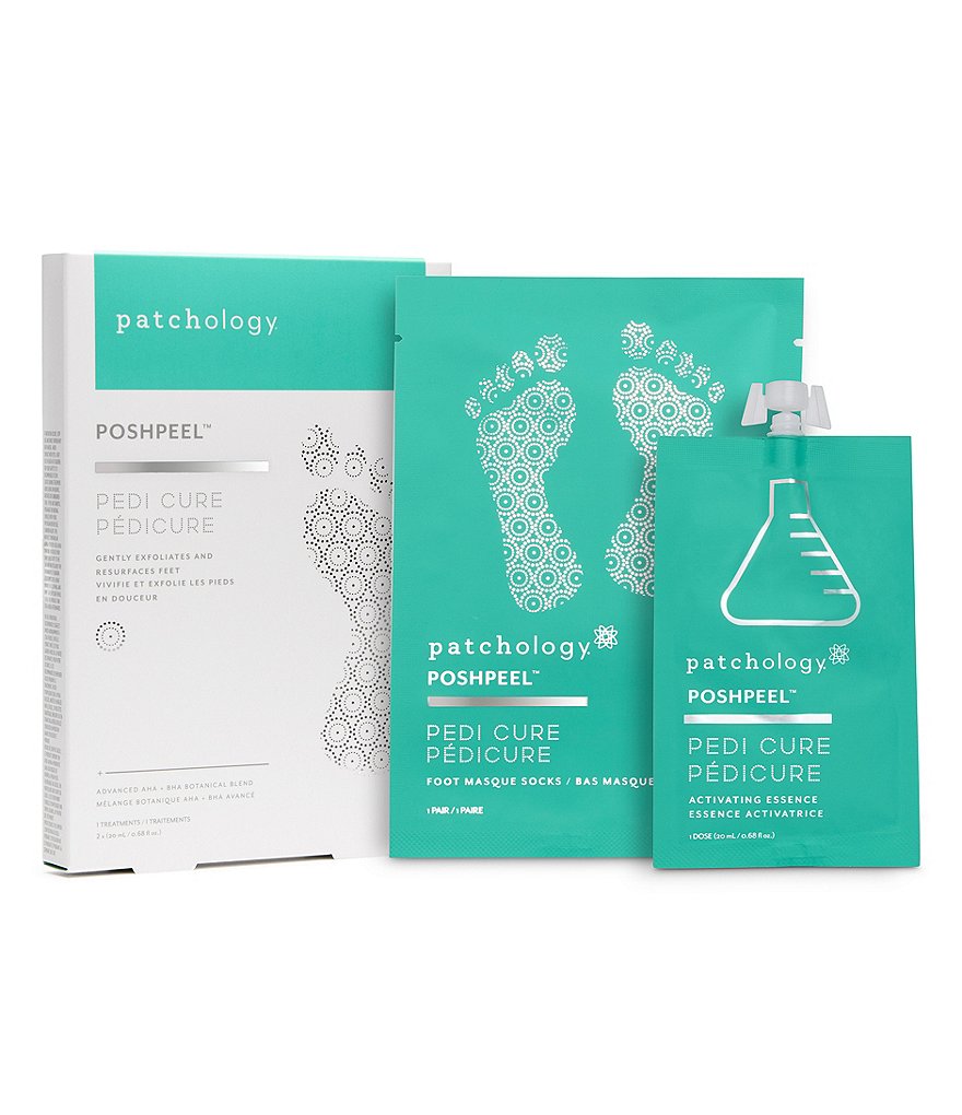 Patchology PoshPeel&trade; Pedi Cure Exfoliating Foot Treatment