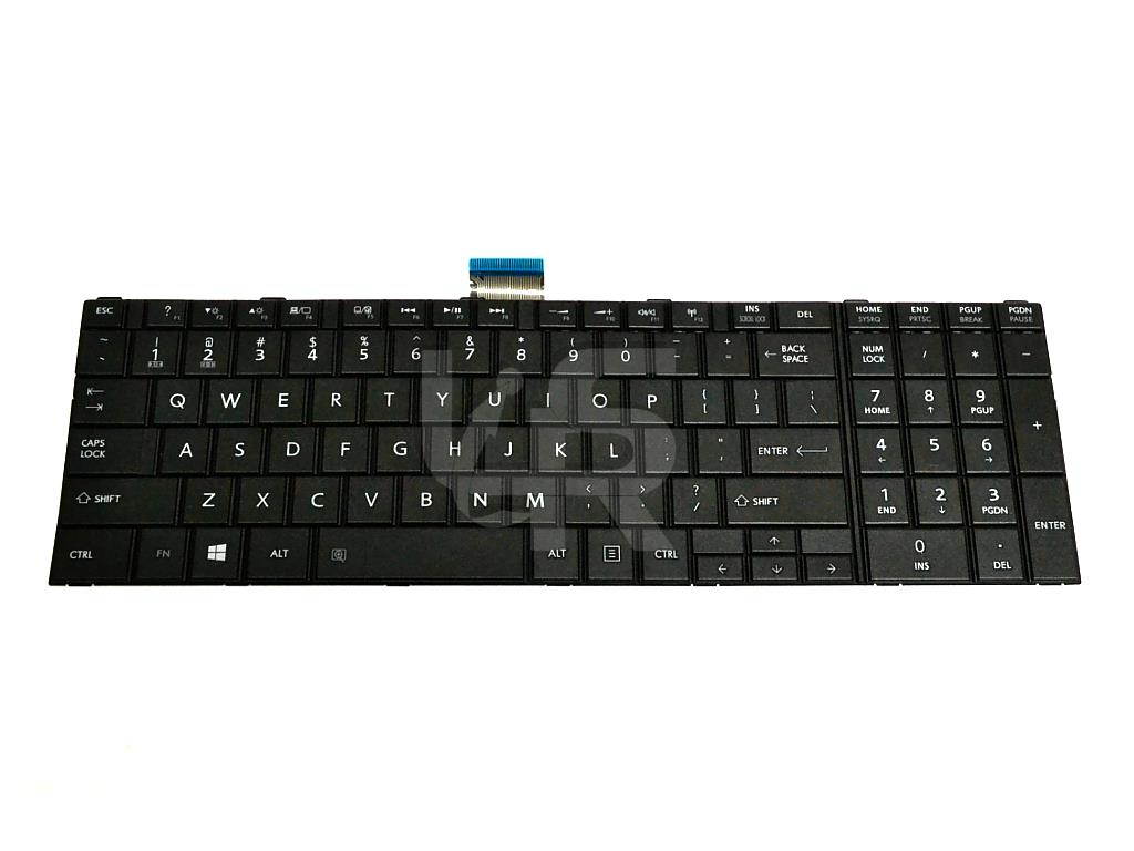 Loreso Compatible Laptop Keyboard Replacement For Toshiba Satellite V000270340 V000270350 V000271010 V000272360 V000272370 V130526AS1 V130562AS3 (Black)