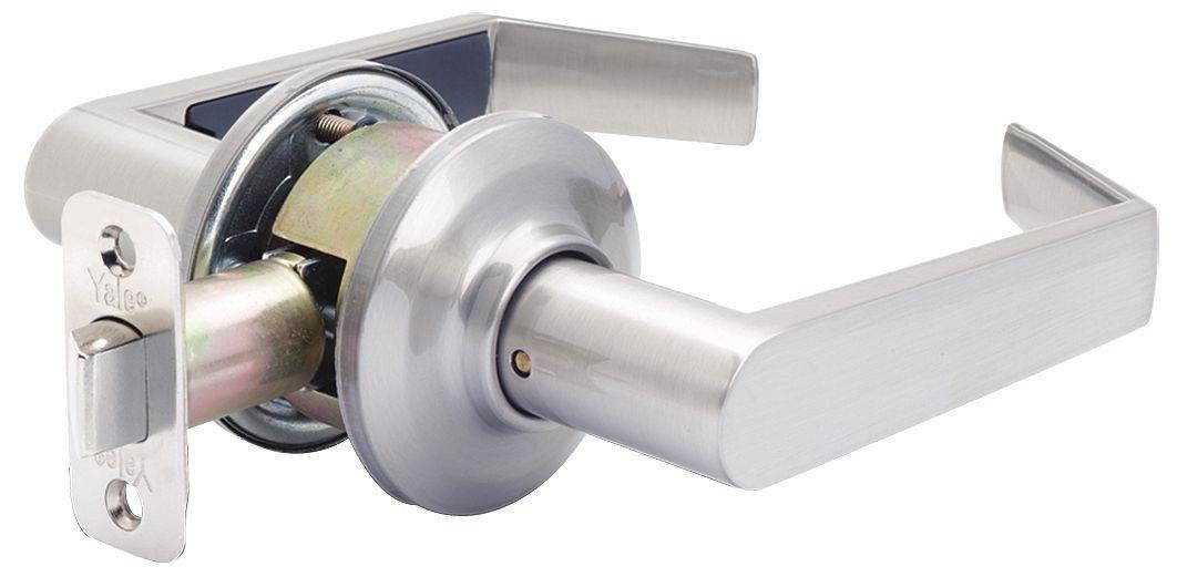 YALE CD11-626 Lever Lockset,Mechanical,Passage,Grade 2