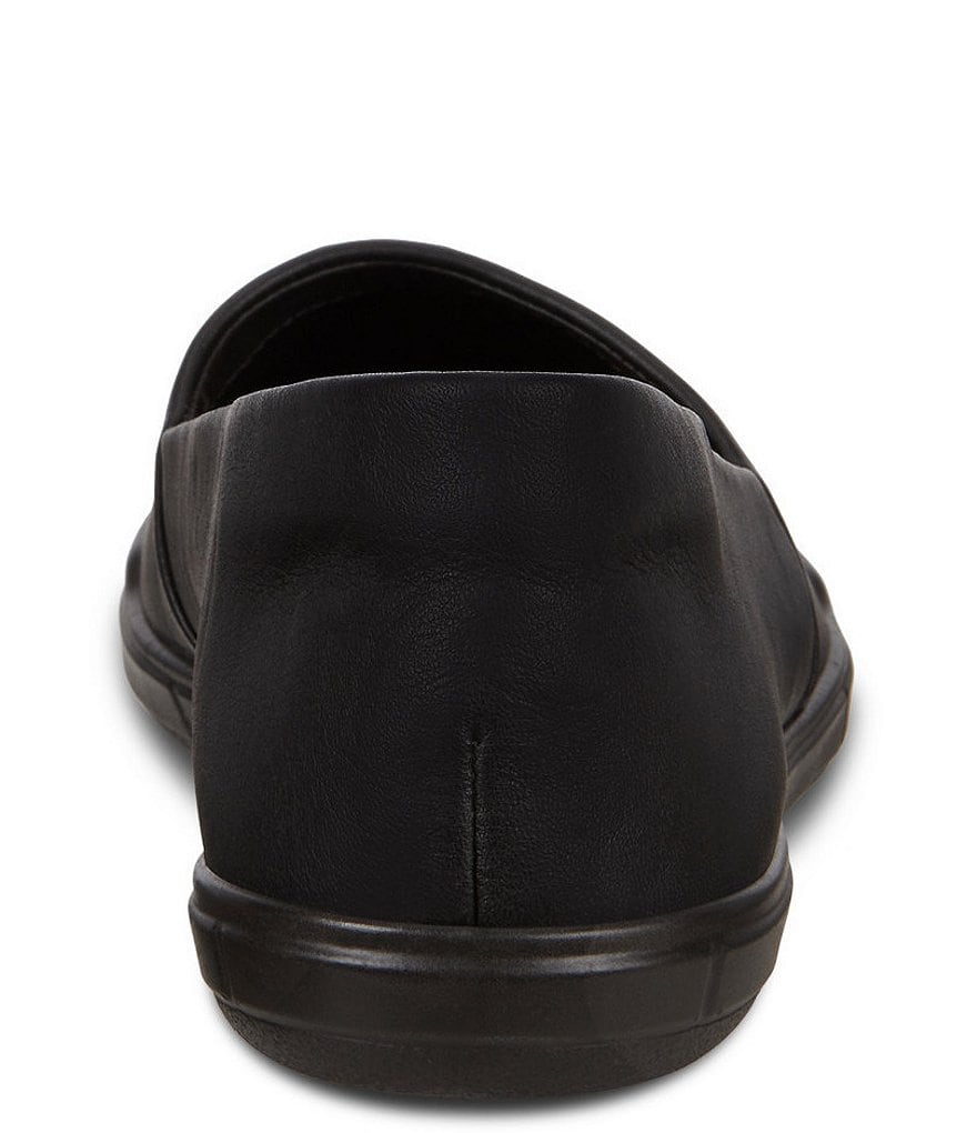 ECCO Simpil Leather Slip On Sneakers