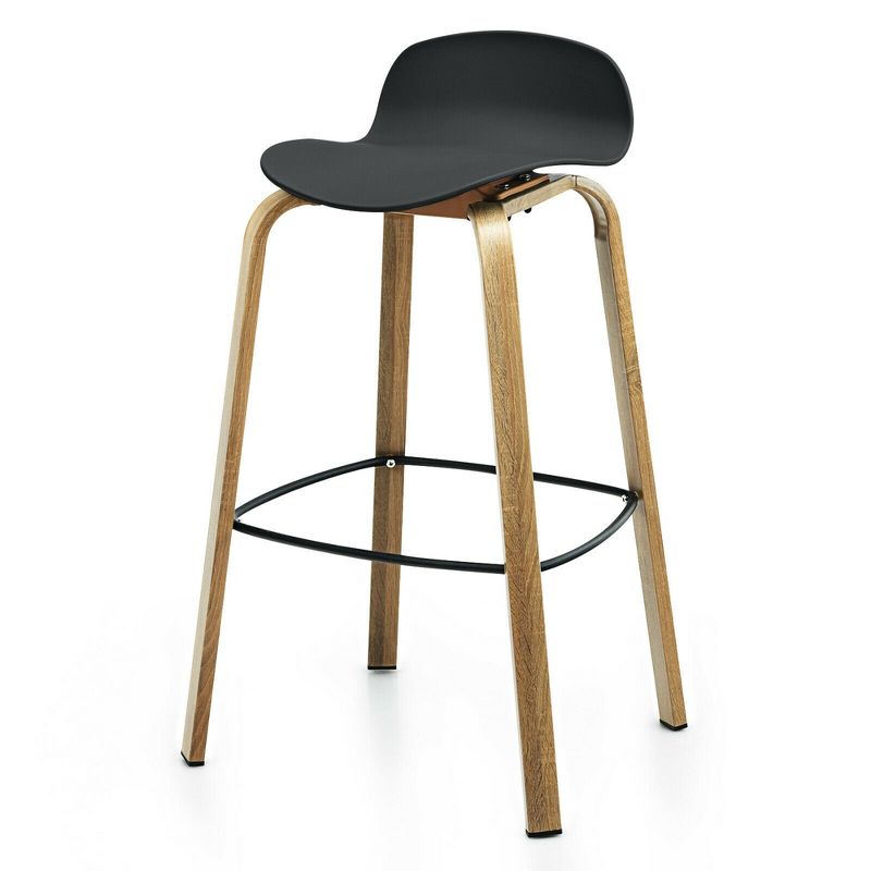 Ladder Barstool Seat Black - Riverstone Furniture Collection