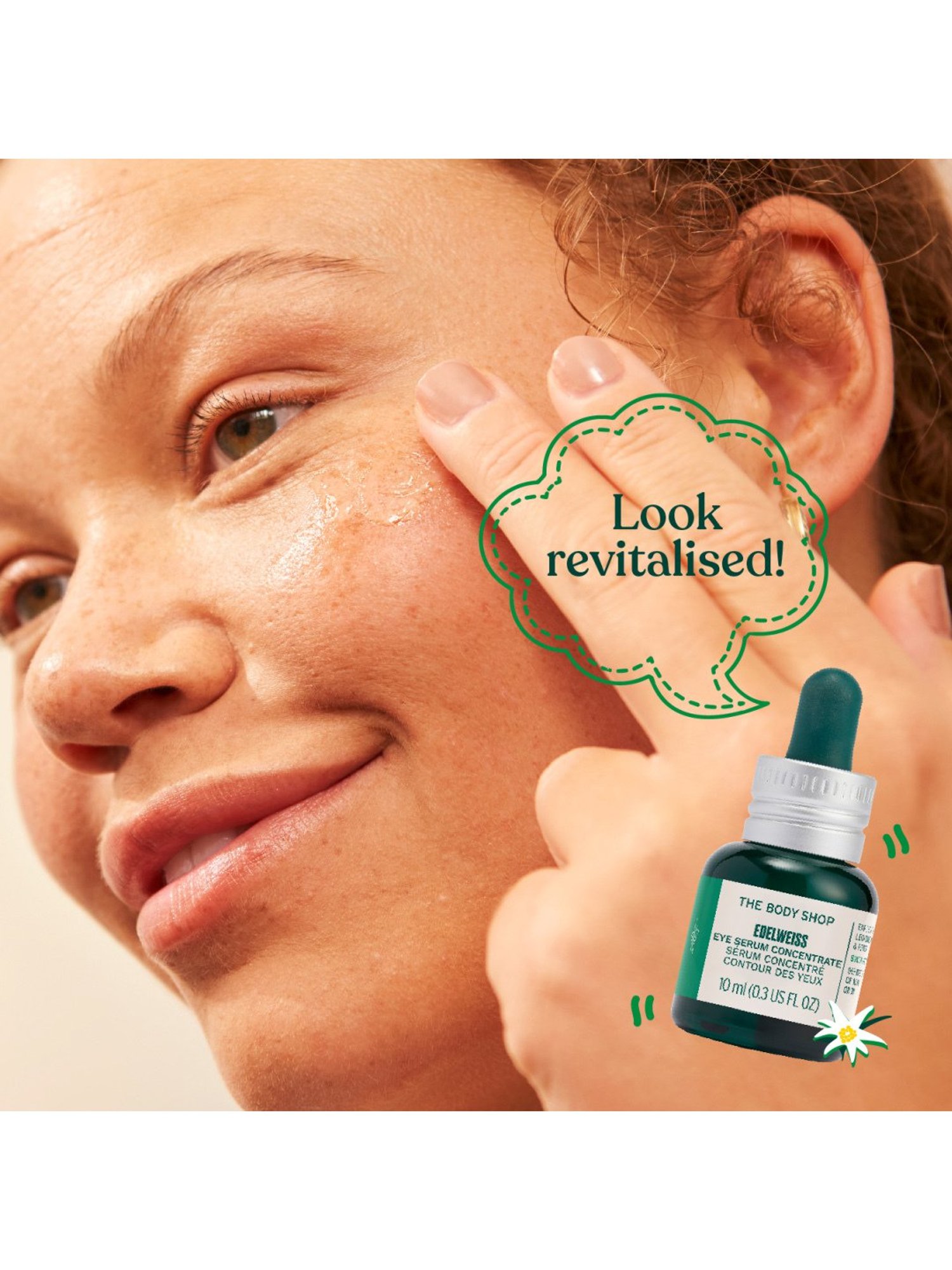 The Body Shop Edelweiss Eye Concentrate - 10 ml