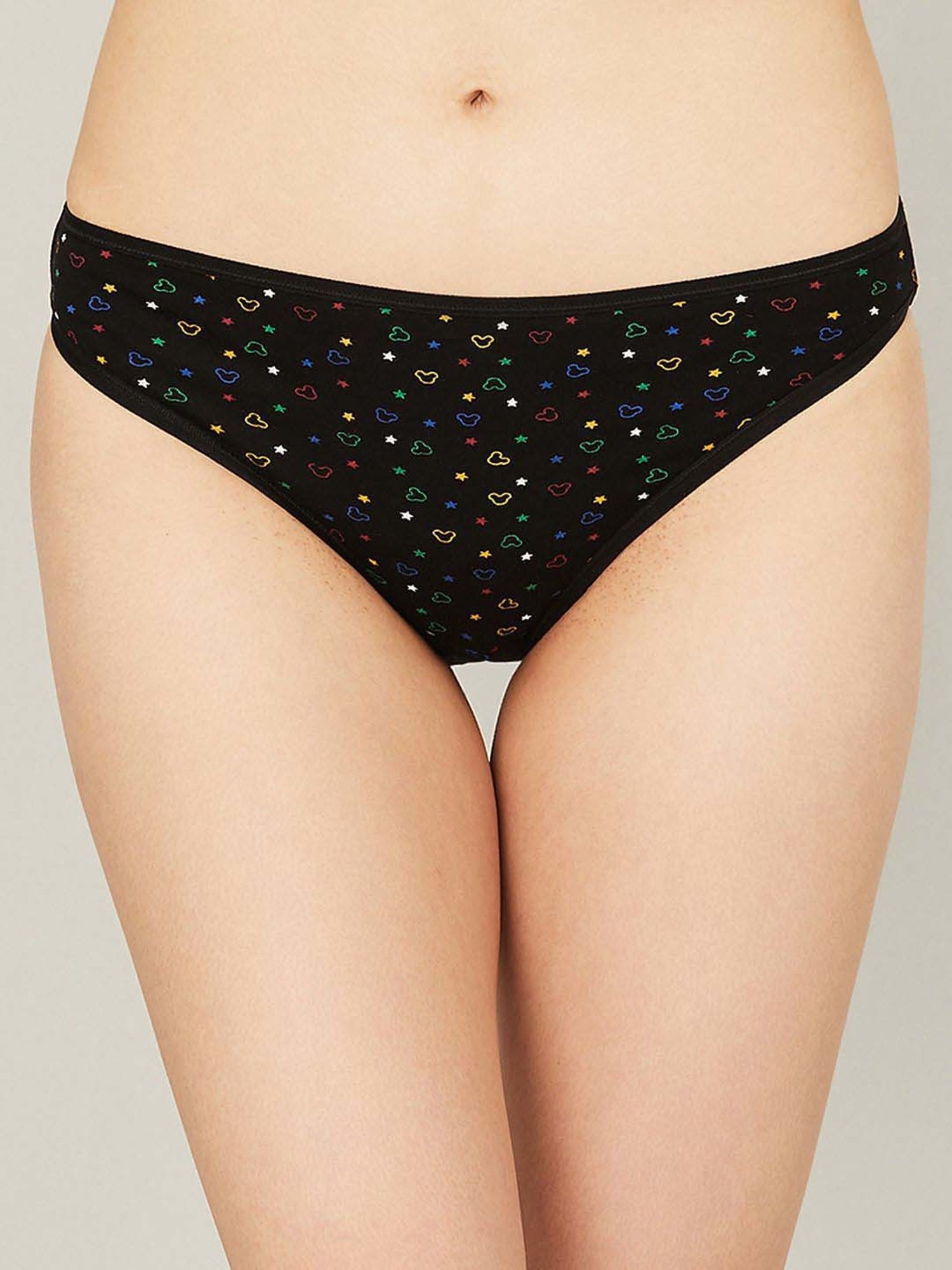 Ginger by Lifestyle Assorted Color Printed Panty - Pack Of 3