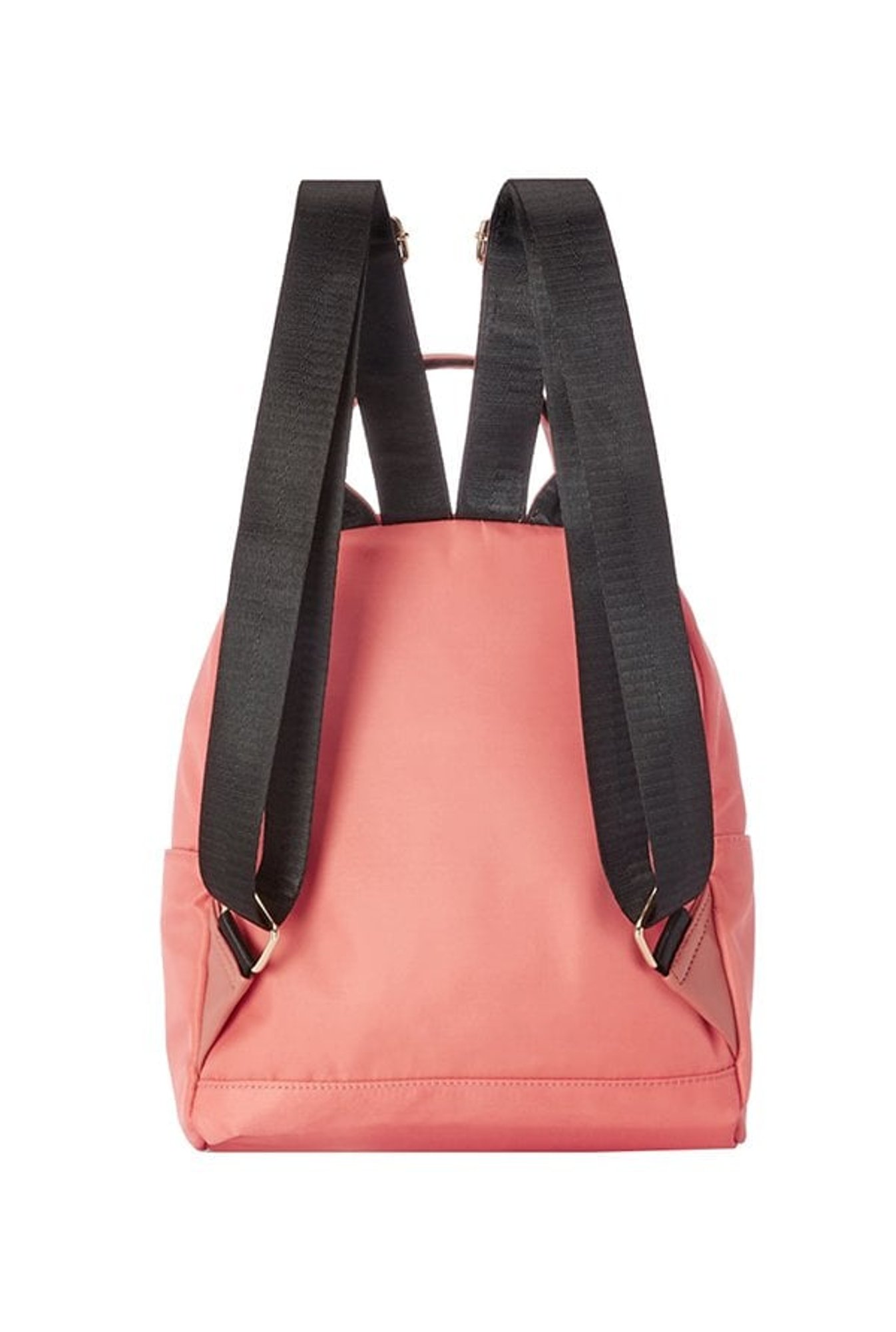 Caprese Peach Solid Backpack