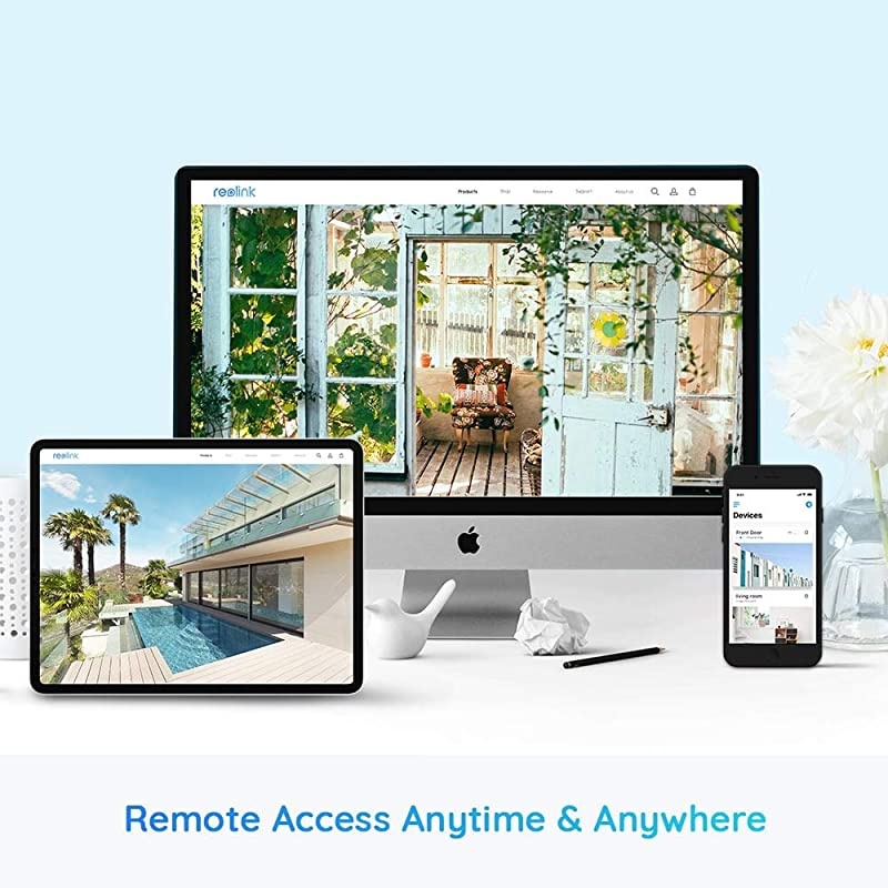 4KUltraHD PoE Addon IP Security Camera H265 ONLY Work with  8MP PoE Surveillance System and  NVROnvif IncompatibleD800