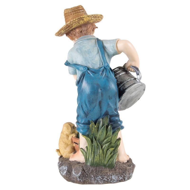 Solar Portable Garden and Pathway Light Amber/White - Techko Maid