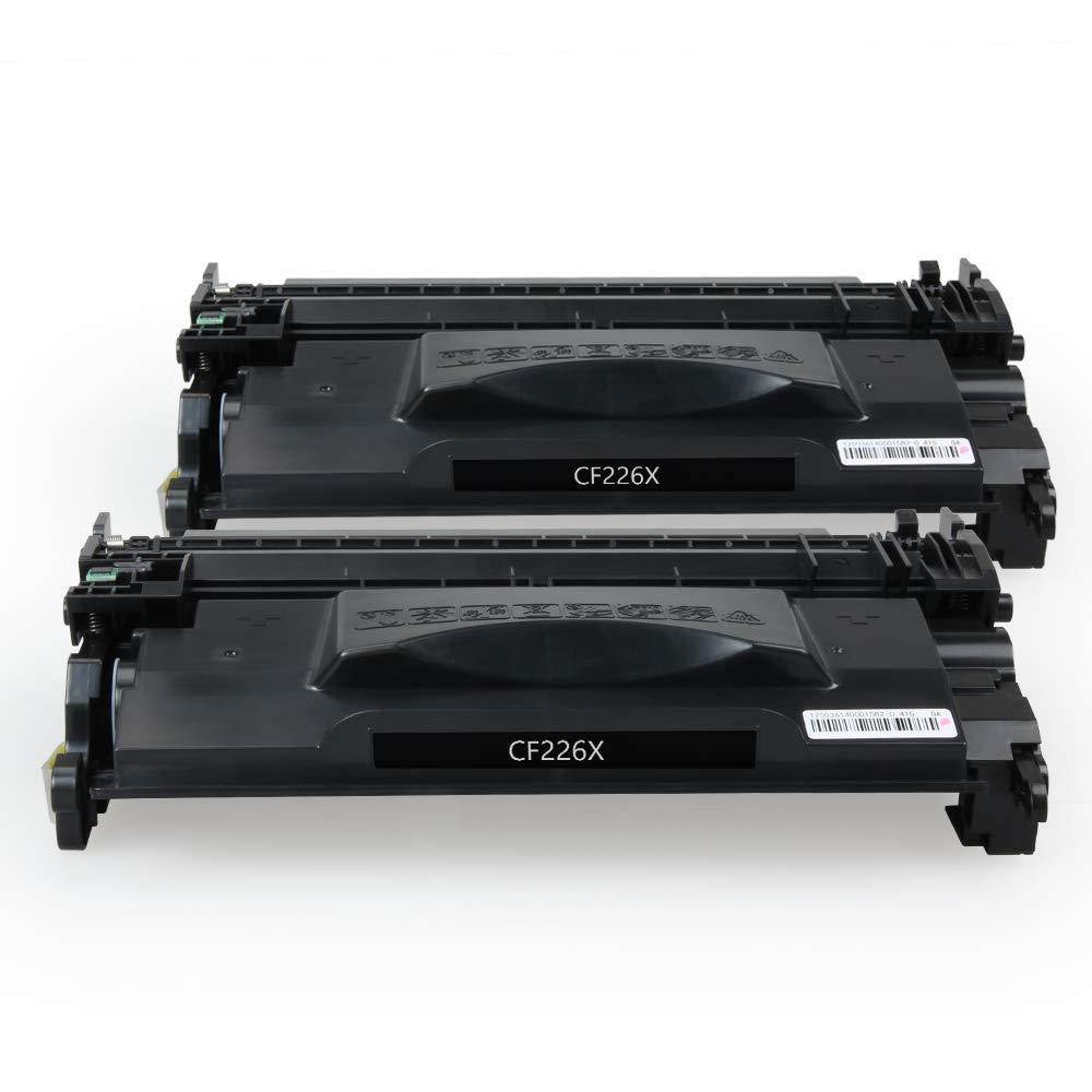Jingle Jingle Compatible Toner Cartridge Replacement for HP 26X CF226X HP Laserjet Pro MFP M426fdw M426fdn M402n M402dn M402dw M402d M426 M402 426fdw Printer Ink (Black) 2-Pack