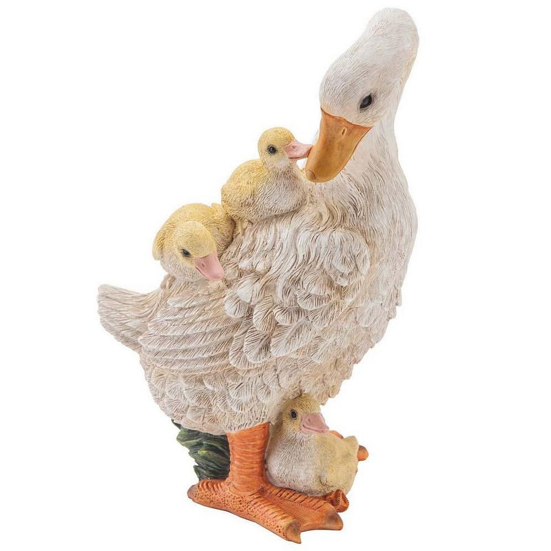Wind & Weather Mama Duck with Ducklings Statue