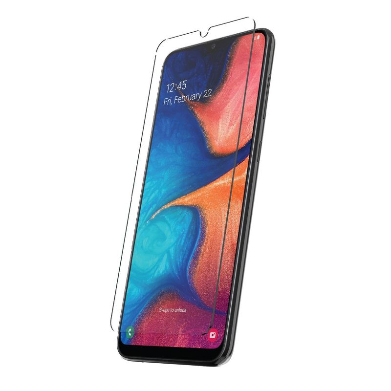 DuraGlass Tempered Glass Screen Protector for Samsung Galaxy A20 - Clear