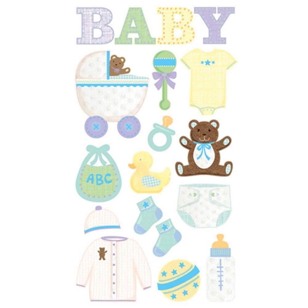 Sticko Classic Stickers-Baby Objects