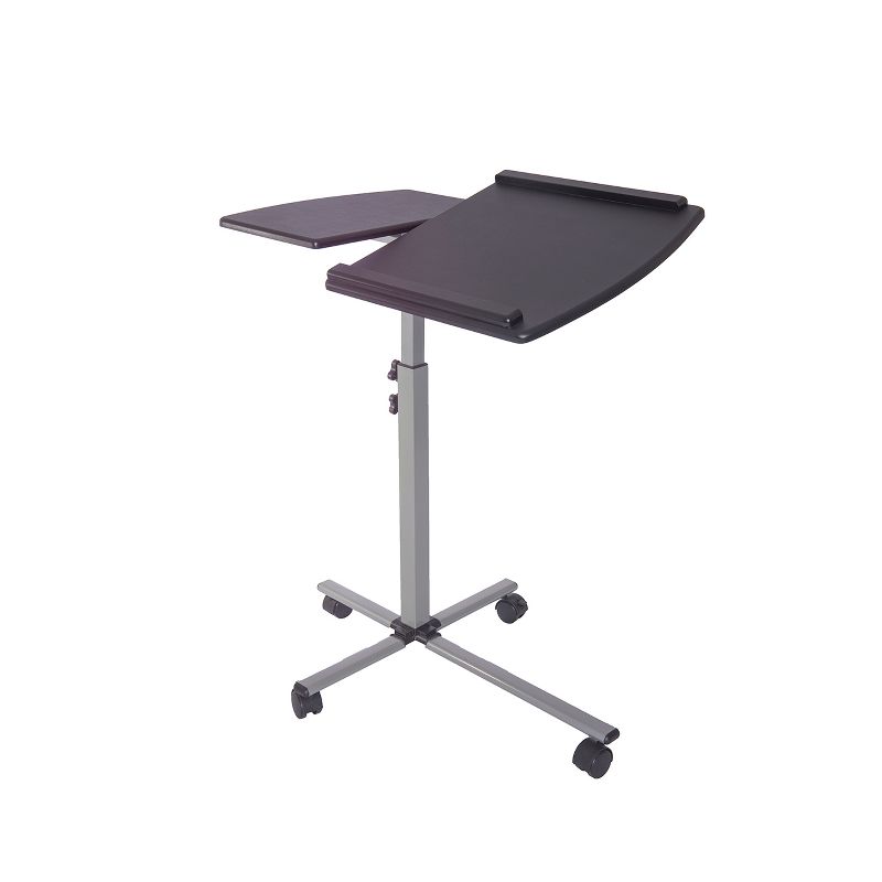Mobile Laptop Cart Steel Graphite Black - Techni Mobili