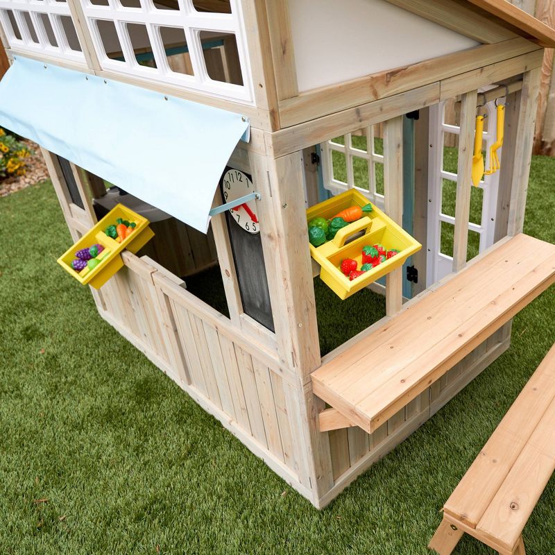 KidKraft Meadow Lane Market Playhouse