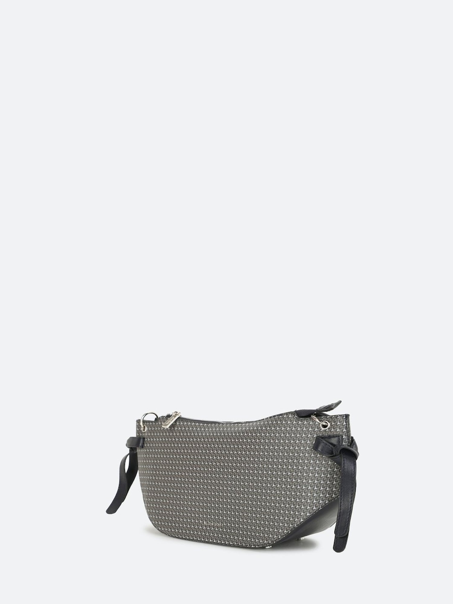 Allen Solly Grey Printed Medium Sling Handbag