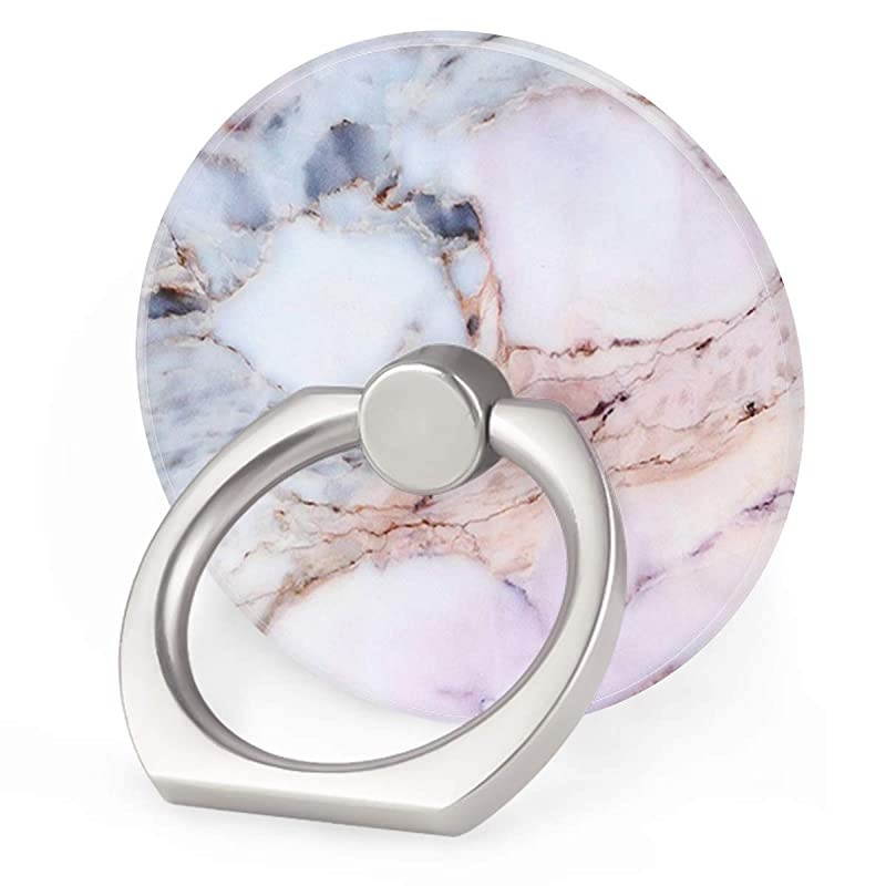 Mobile Phone Holder, Extended Phone Socket, Extended Mobile Phone Grip, Mobile Phone Rotating Handle Bracket (Marble1)