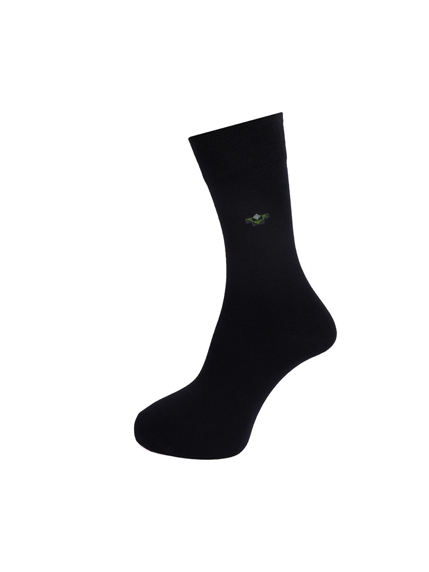 Dollar Navy Full Length Socks (Pack of 3)