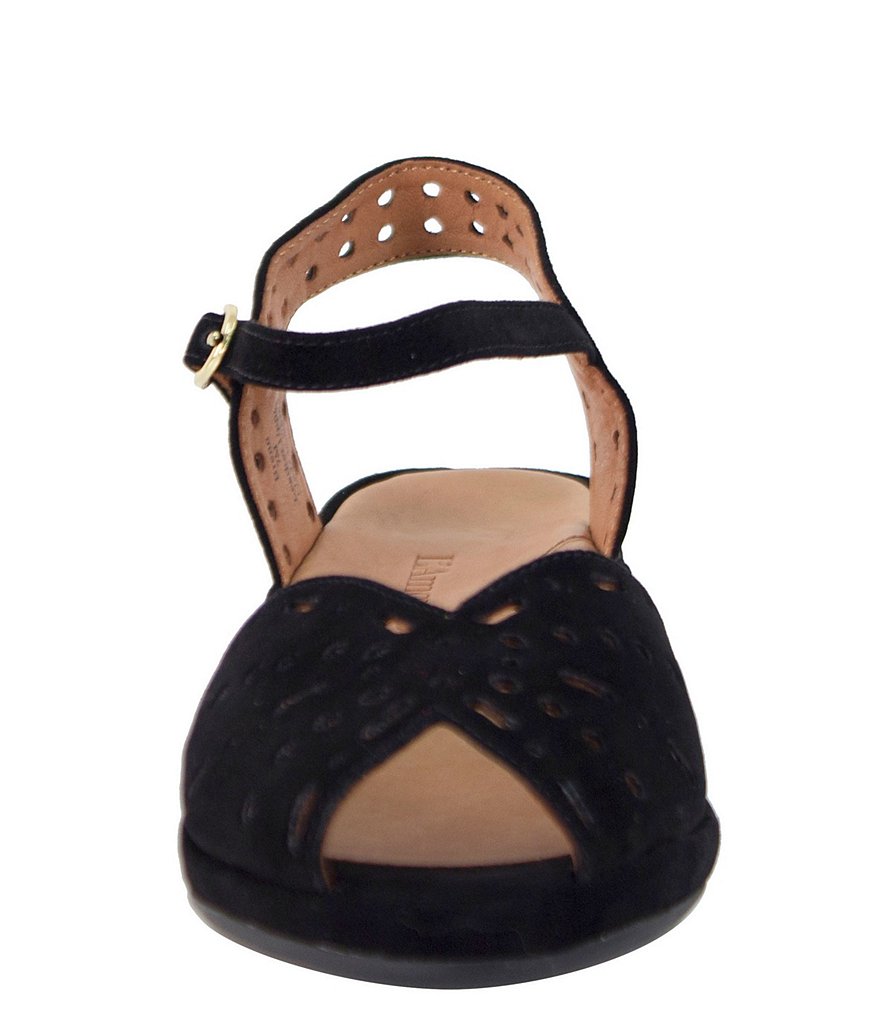L'Amour Des Pieds Brenn Suede Wedge Sandals