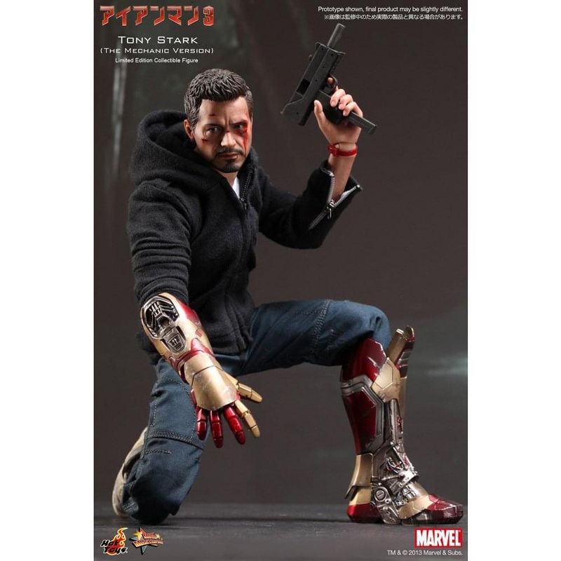 Hot Toys Iron Man 3 Tony Stark Sideshow Collectibles 16 Scale 12" Figure Hot Toys