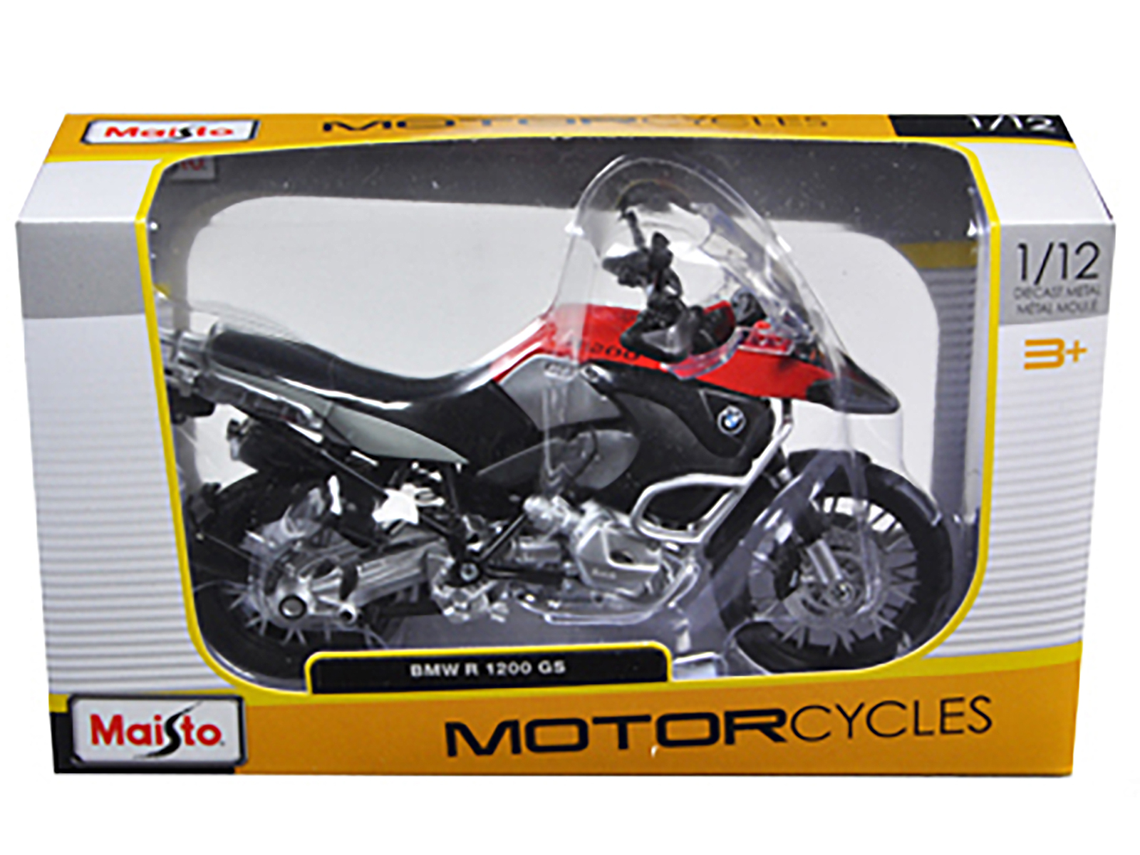 BMW R1250 GS LCI Motorcycle Black and Gray Diecast Model by Siku